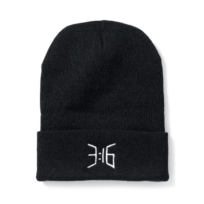 3:16 Beanie, Black