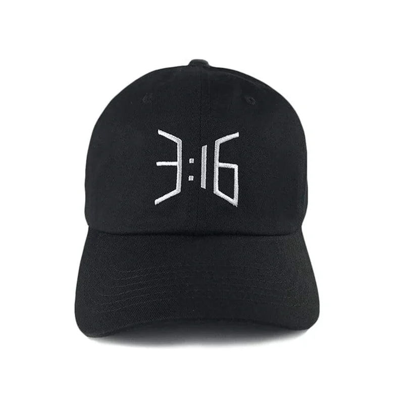 3:16 Dad Cap - Black