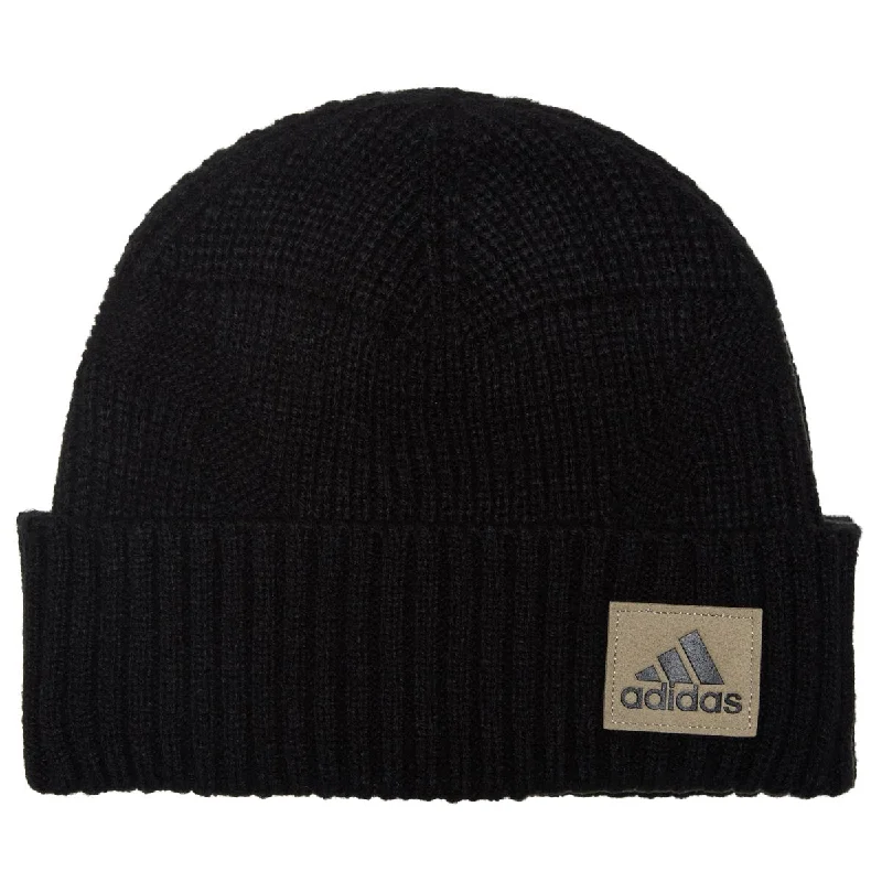 Adidas Pine Knot 4 Fold Beanie - Black F23