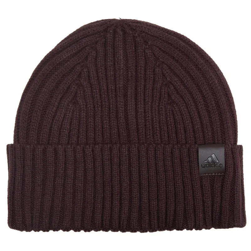 Adidas Pine Knot 5 Fold Beanie - Shadow Brown