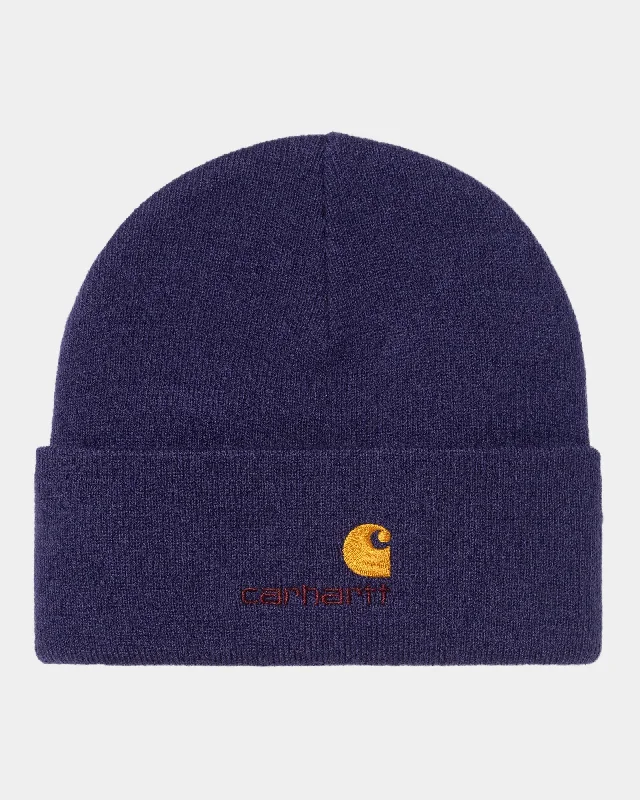 American Script Beanie | Aura