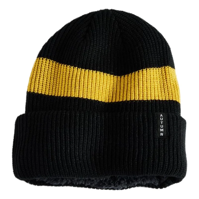 Autumn Band Beanie - Black