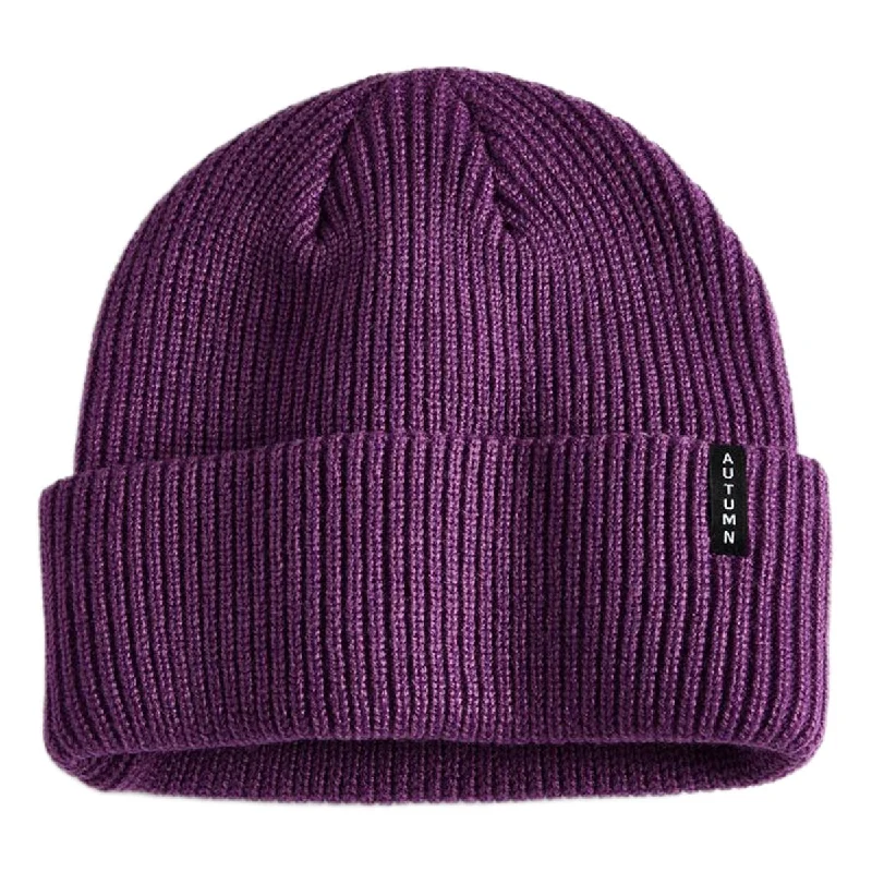 Autumn Select Beanie - Eggplant