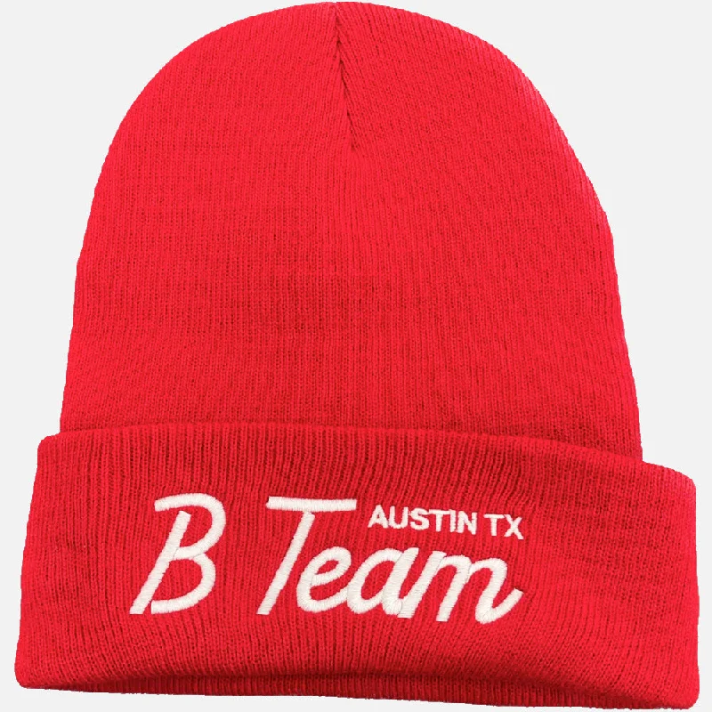 B-TEAM BEANIE RED