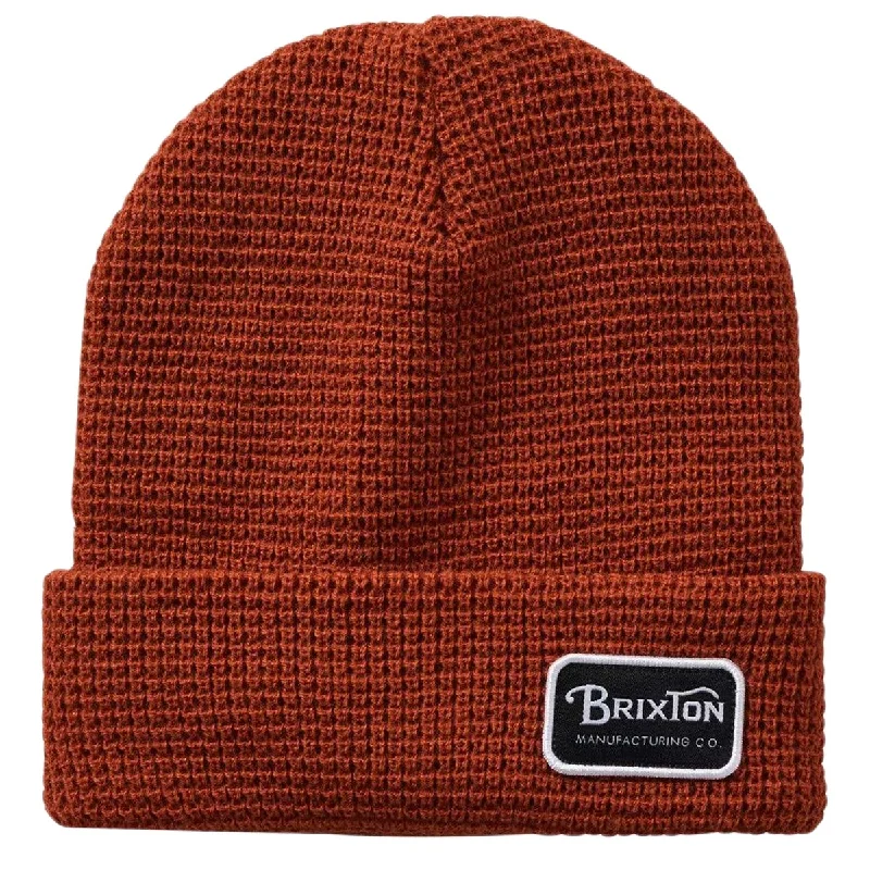 Brixton Grade Beanie - Rust Orange