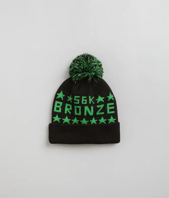 Bronze 56K Star Beanie - Black