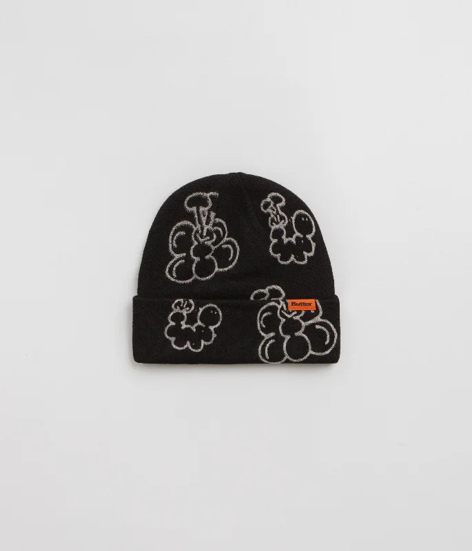 Butter Goods Bugs Beanie - Black