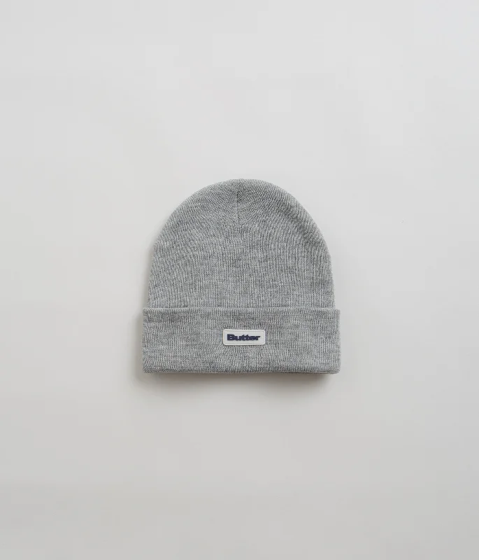 Butter Goods Tall Cuff Beanie - Ash