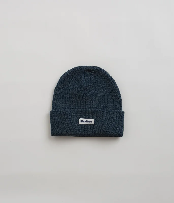 Butter Goods Tall Cuff Beanie - Navy