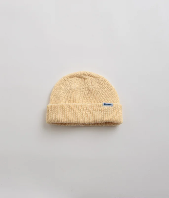 Butter Goods Wharfie Beanie - Bone