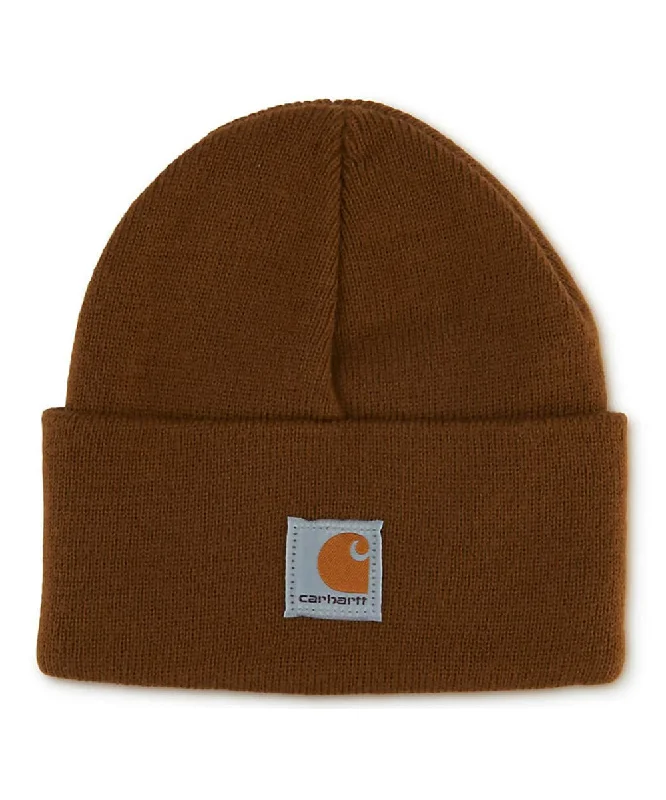 Carhartt Kids Acrylic Watch Hat (Beanie) - Carhartt Brown