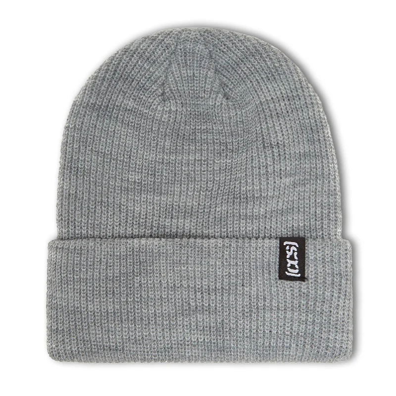 CCS Bracket Label Beanie - Heather Grey