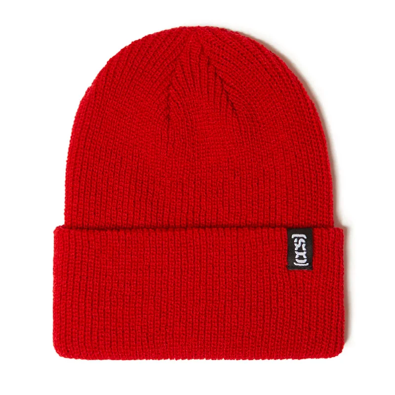 CCS Bracket Label Beanie - Red