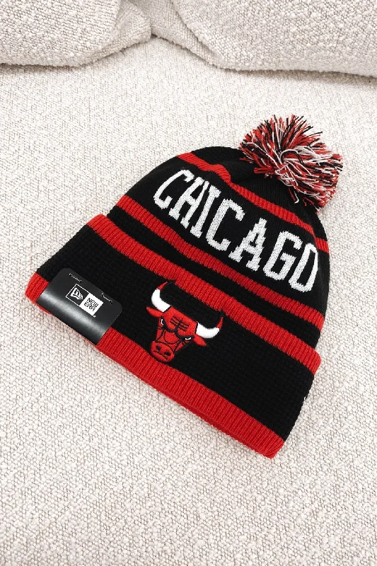 Chicago Bulls Beanie Offical Team Colour