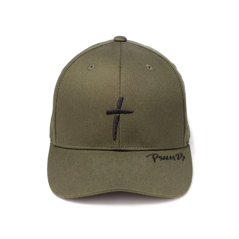 Psalm 23 - Baseball Cap - Army Green