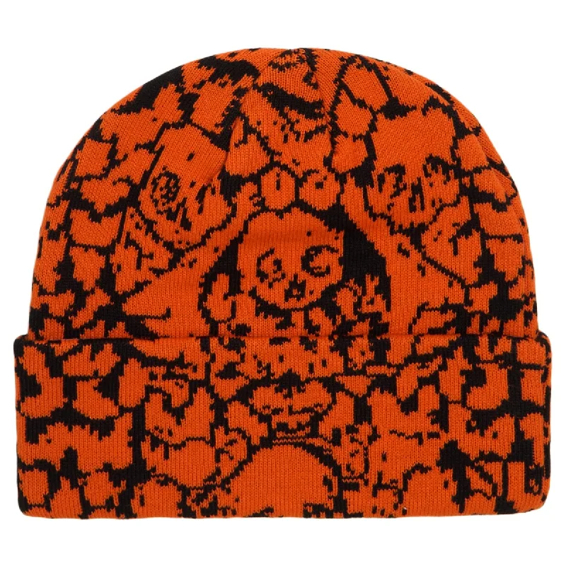 Corduroy Catacombs Beanie - Safety Orange