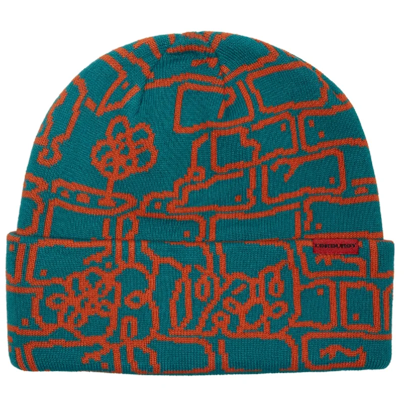 Corduroy Lebicar Beanie - Orange