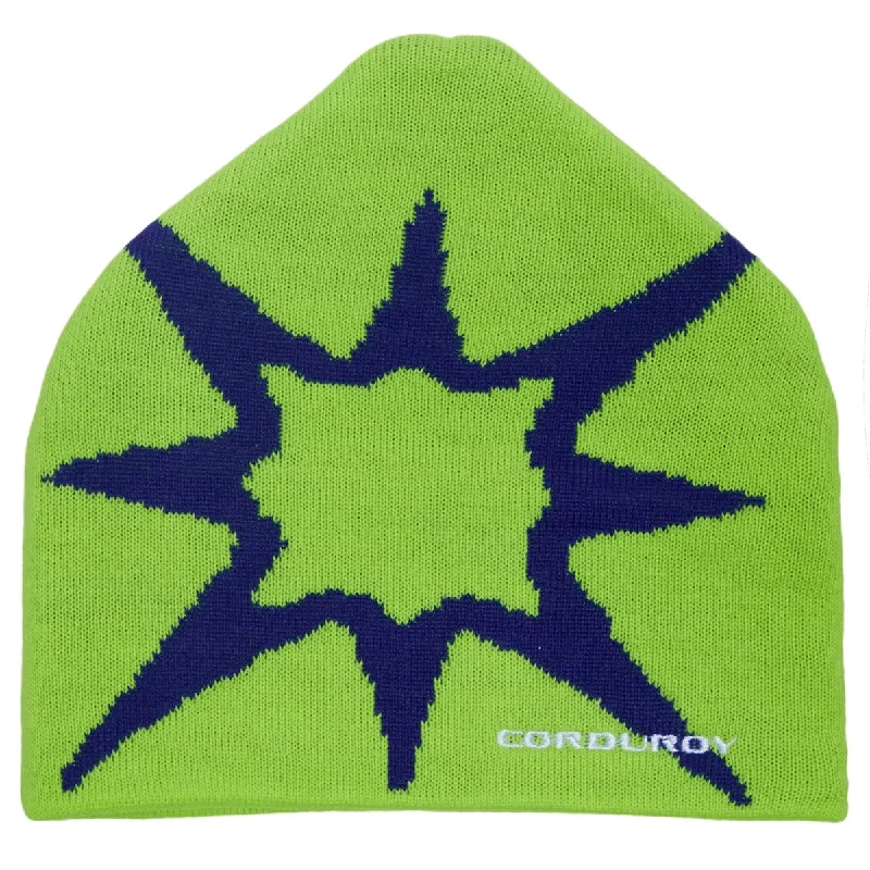 Corduroy Squid Beanie - Neon