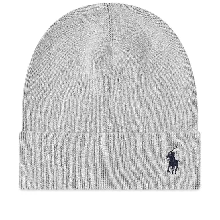 Pony Player Cotton Beanie - Andover Heather