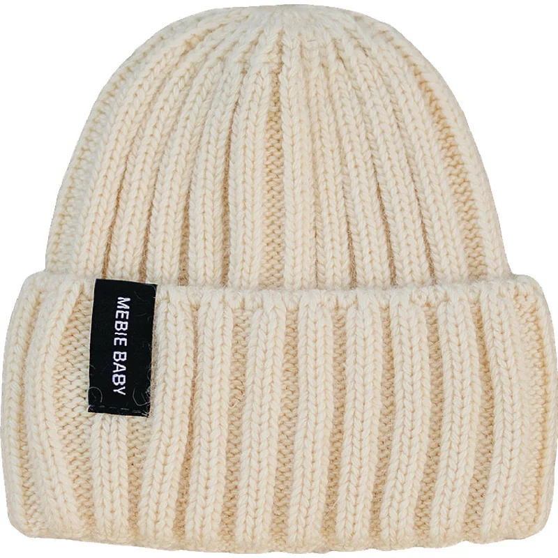 Cream Chunky Knit Beanie