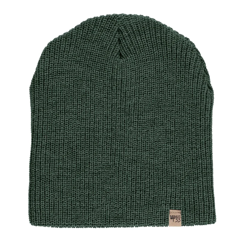 Midweight - Everyday Rib Knit Beanie 100% Merino Wool