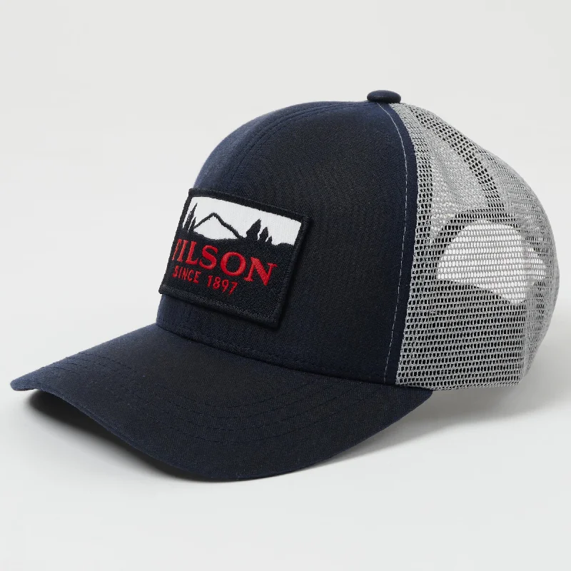 Filson Logger Mesh Cap - Navy