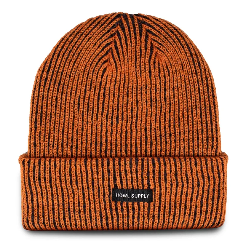 Howl Slash Beanie - Apricot