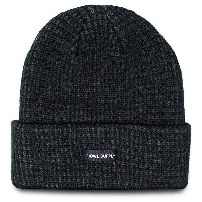 Howl Slash Beanie - Black