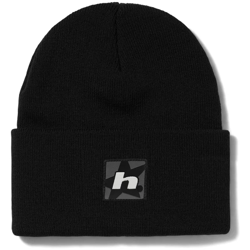 Huf Star Box Logo Beanie - Black