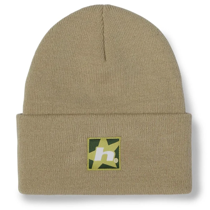 Huf Star Box Logo Beanie - Putty