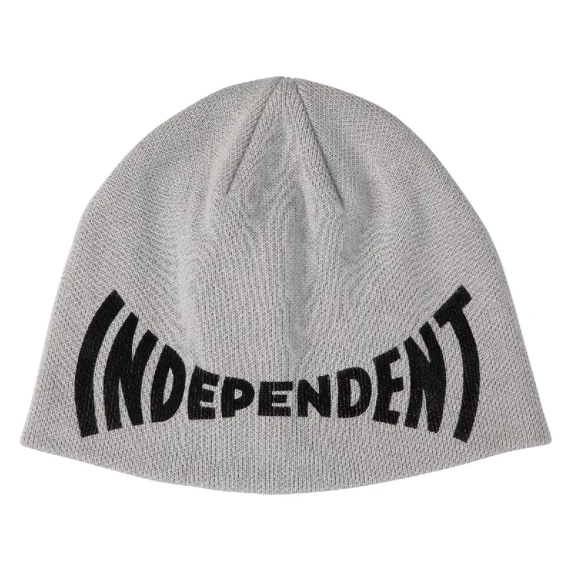 Independent Span Skull Cap Beanie - Grey