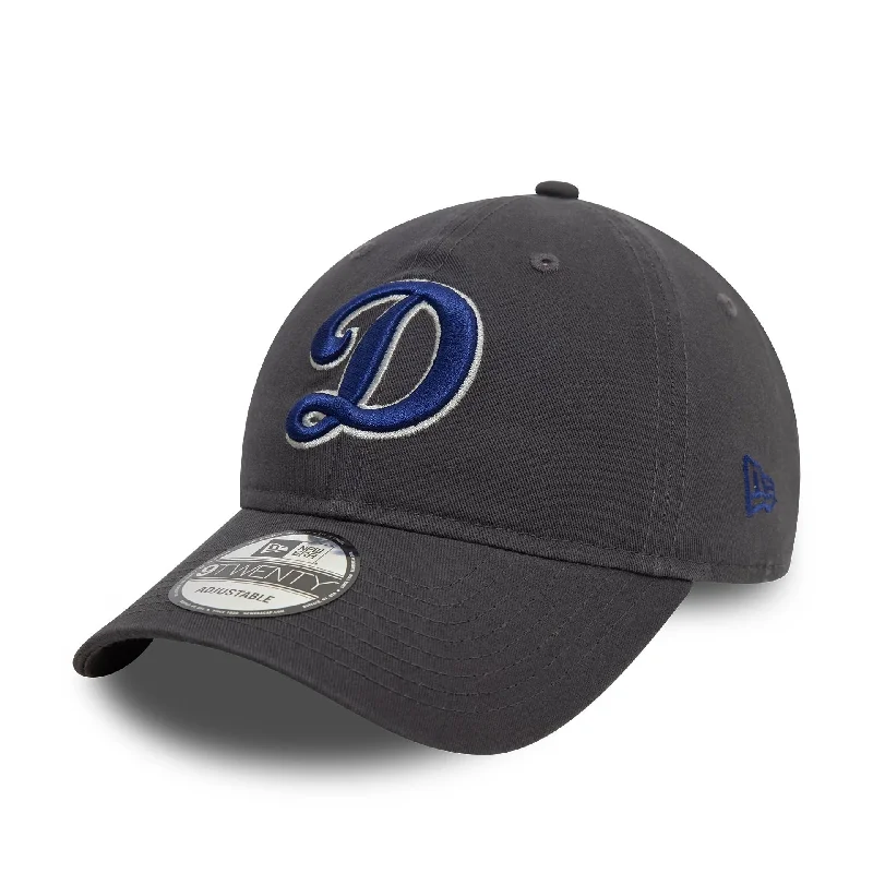 LA Dodgers MLB Core Classic Dark Grey 9TWENTY Adjustable Cap