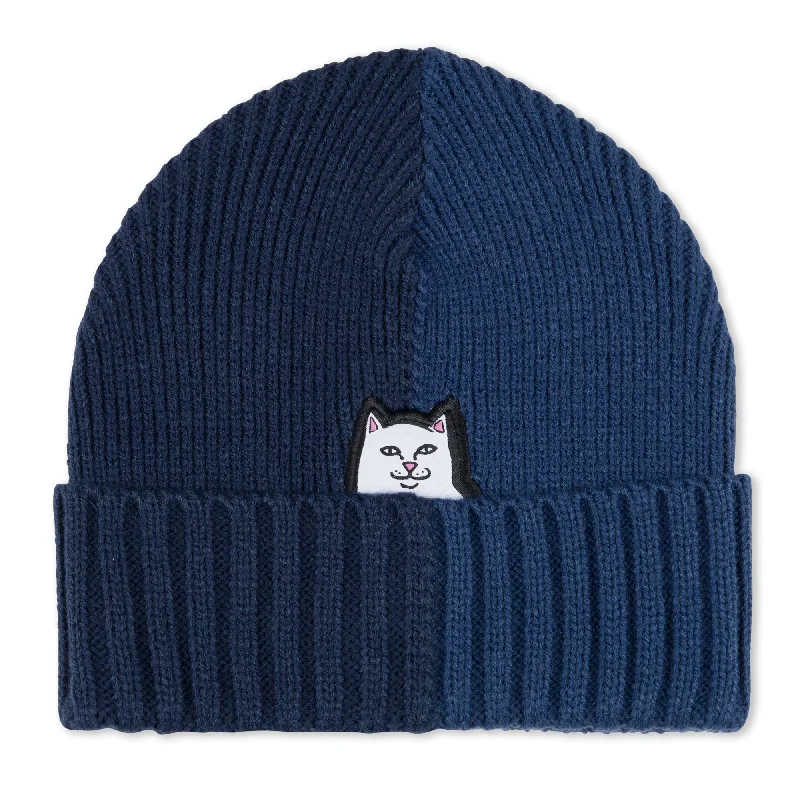 Lord Nermal Split Beanie (Navy/Slate)