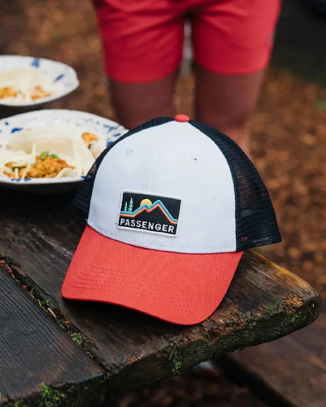 Made To Roam Trucker Cap - Black/Red Spice