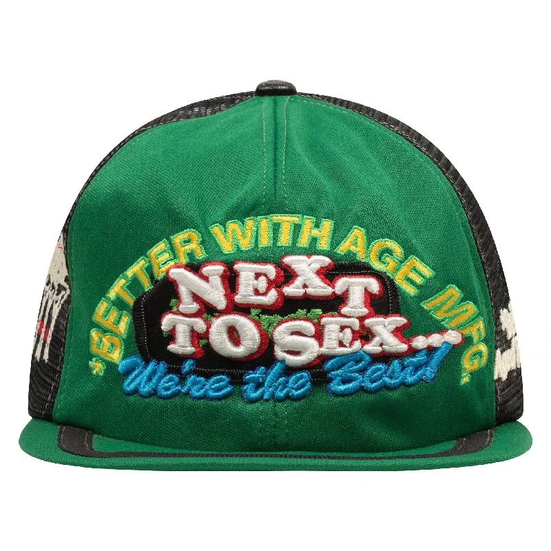 Next to Sex Hat | Green/Black