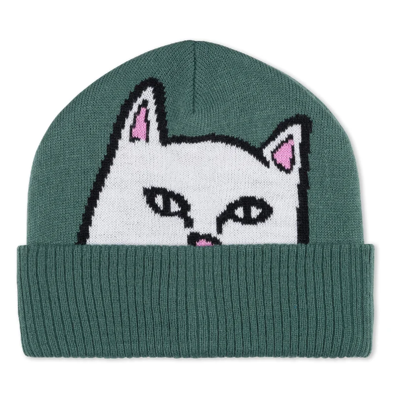 Peeking Nermal Beanie (Alpine Green)