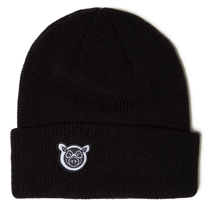 Pig Wharf Beanie - Black