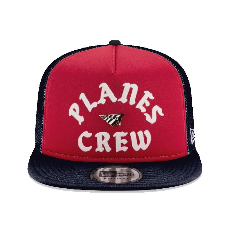 Planes Crew Trucker Hat | Red/Navy