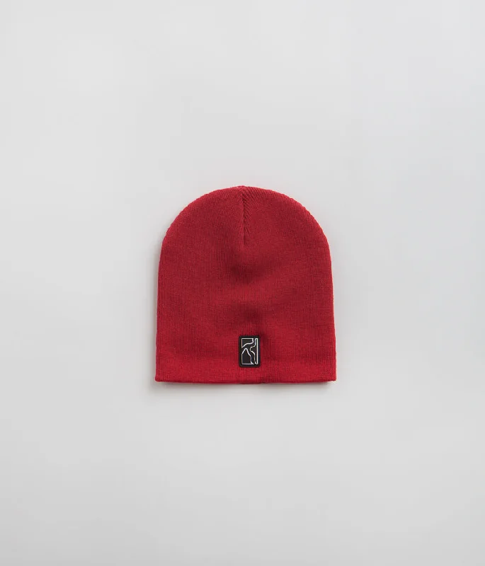 Poetic Collective Skull Beanie - Red