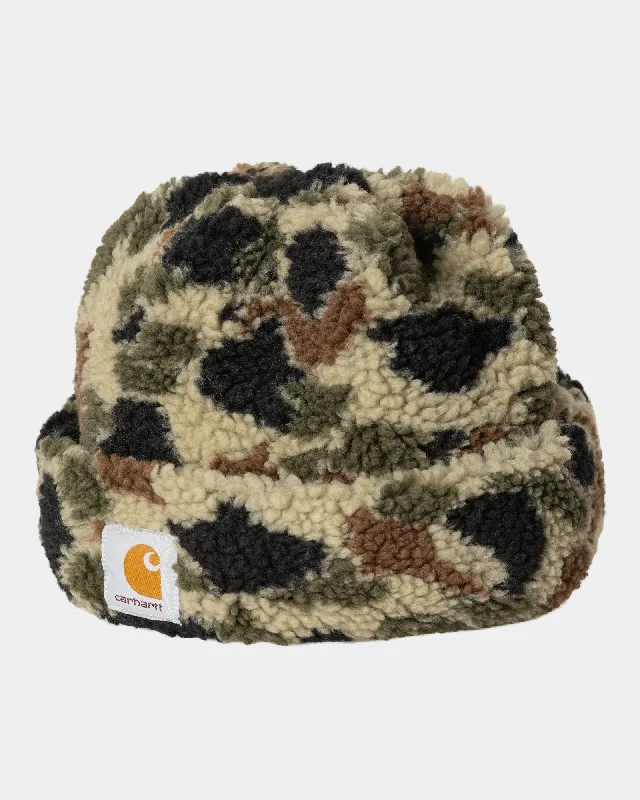 Prentis Beanie | Green Jacquard Duck Camo