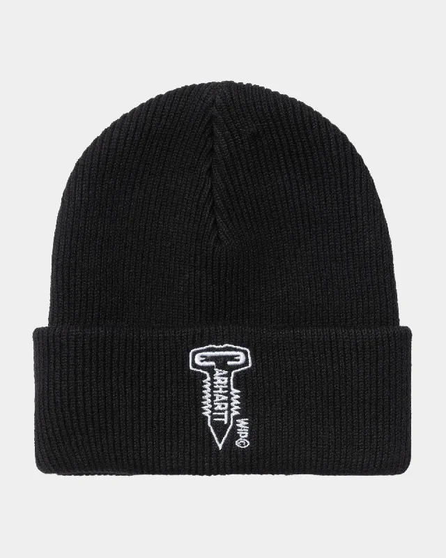 Screw Beanie | Black