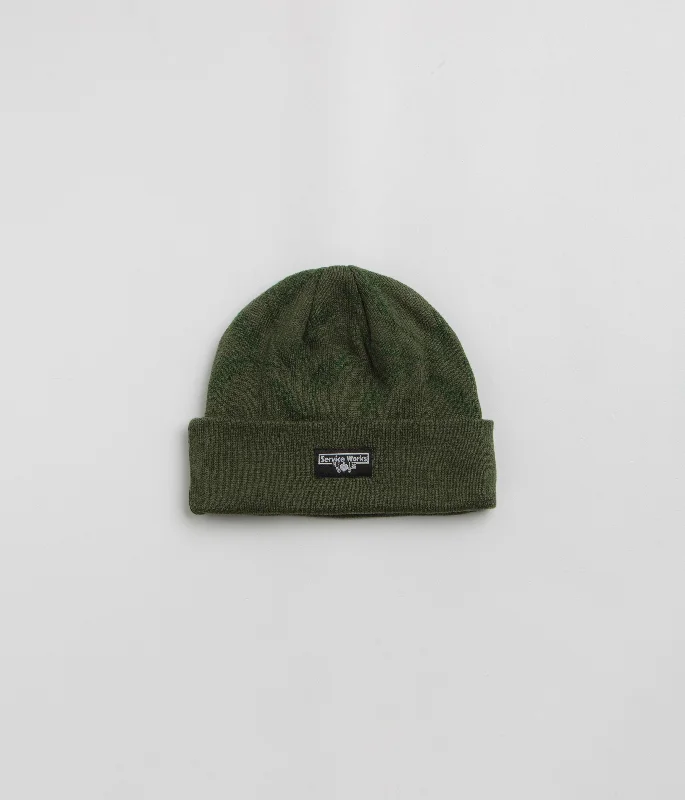 Service Works Olive Branch Beanie - Olive