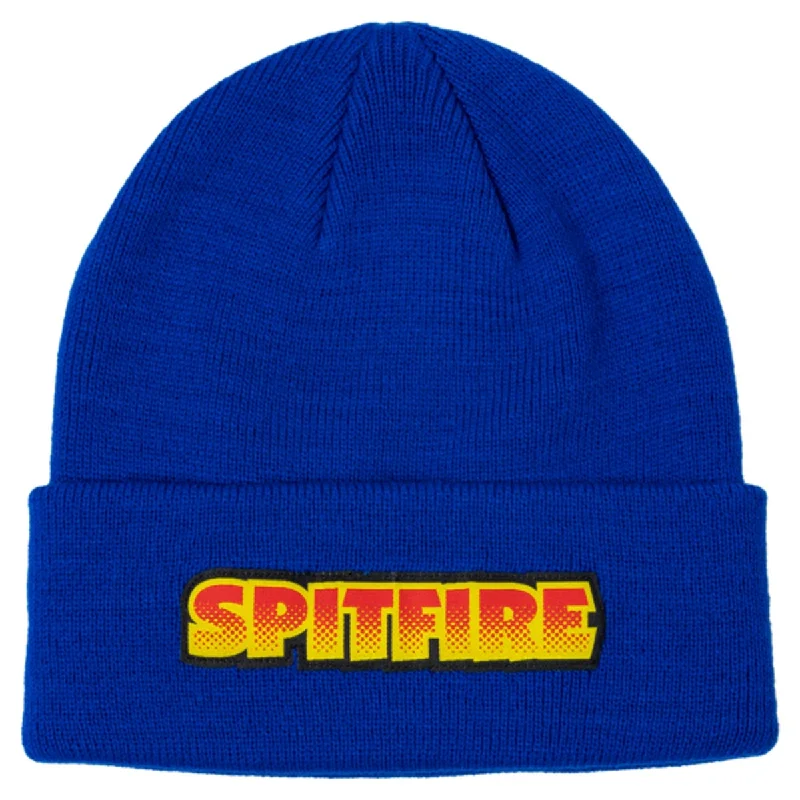 Spitfire Beatdowns Script Beanie - Royal