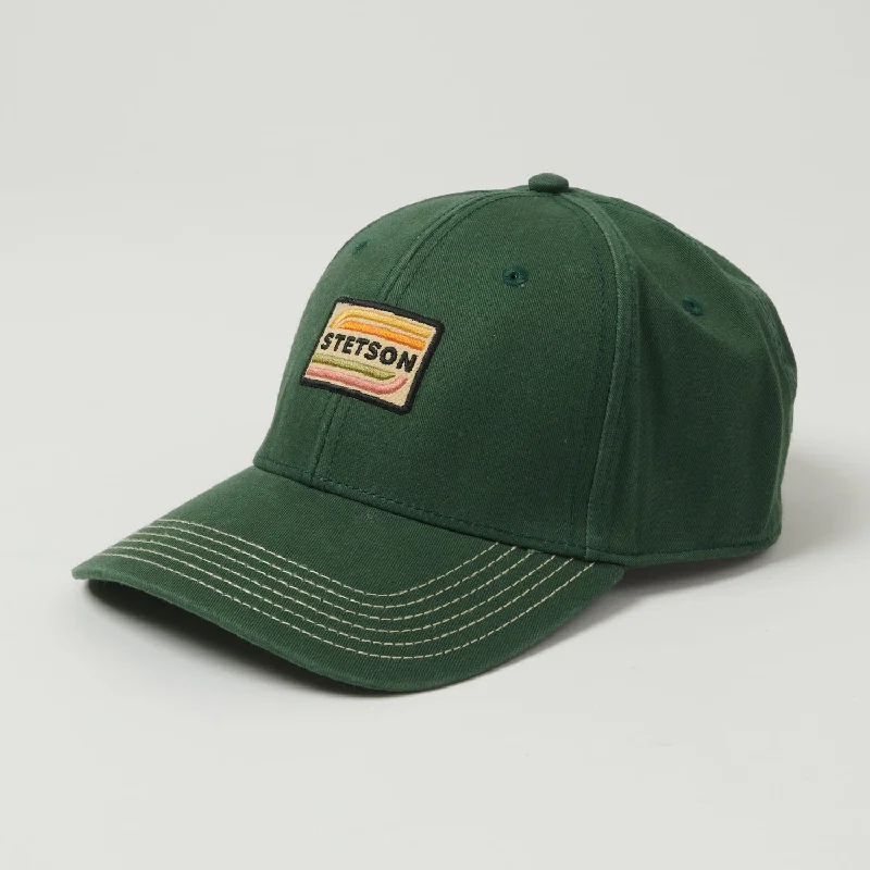 Stetson Cotton Baseball Cap - Green