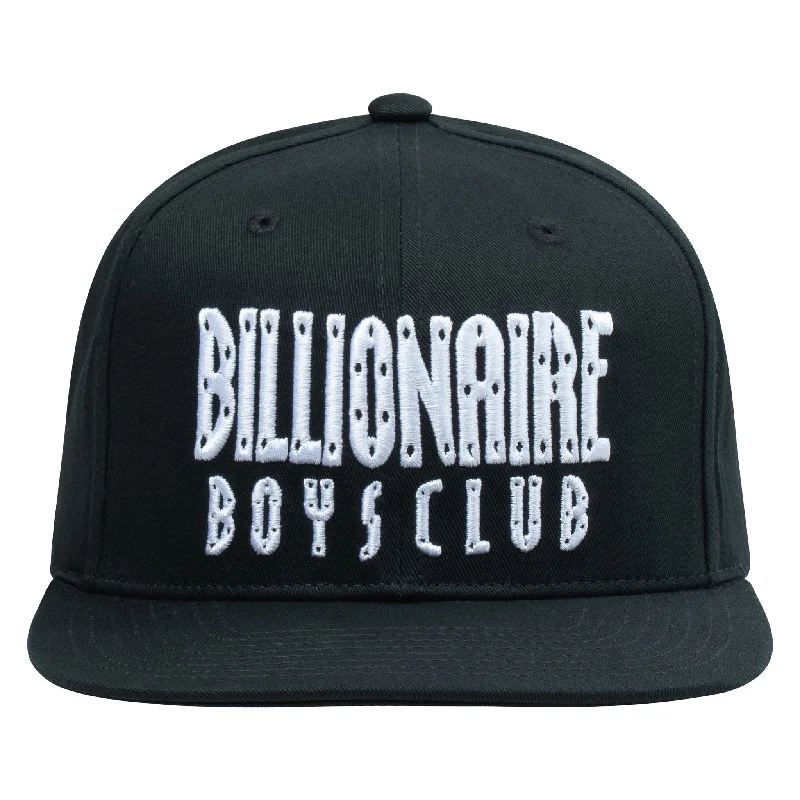 Straight Font Hat | Black