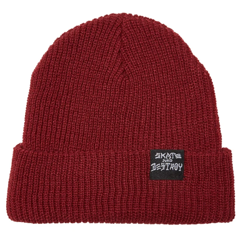 Thrasher SAD Beanie - Maroon