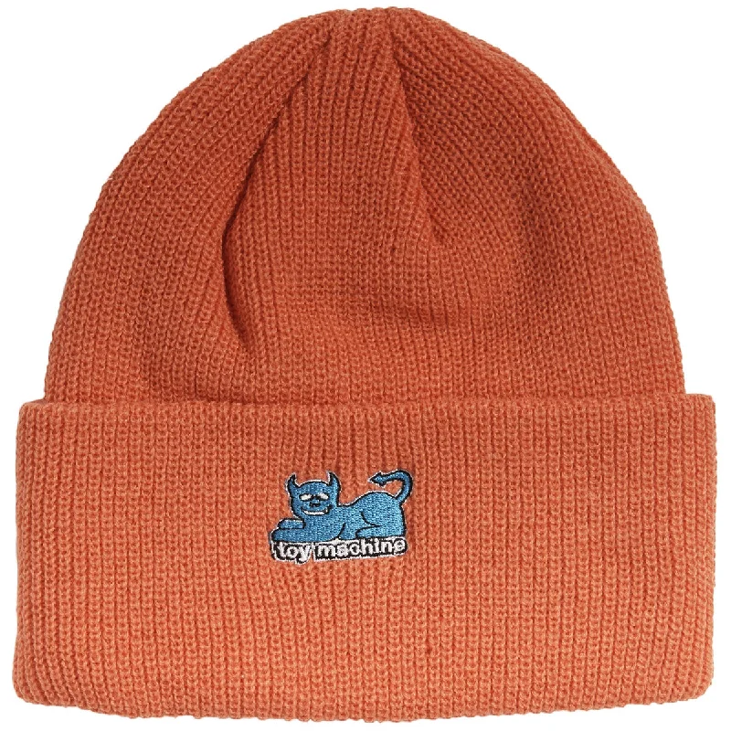 Toy Machine Devil Cat Dock Beanie - Red