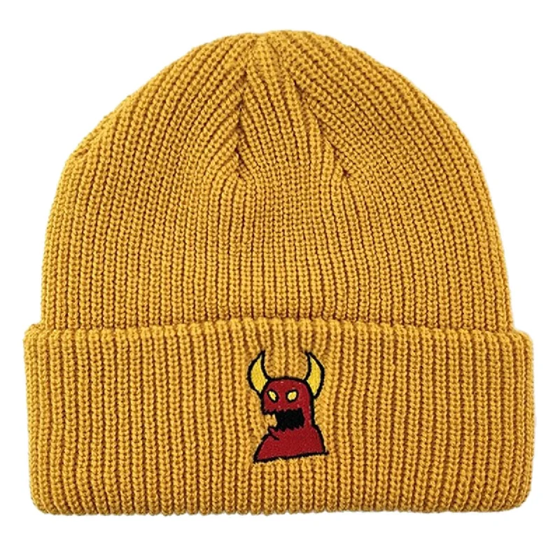 Toy Machine Sketch Monster Beanie - Mustard