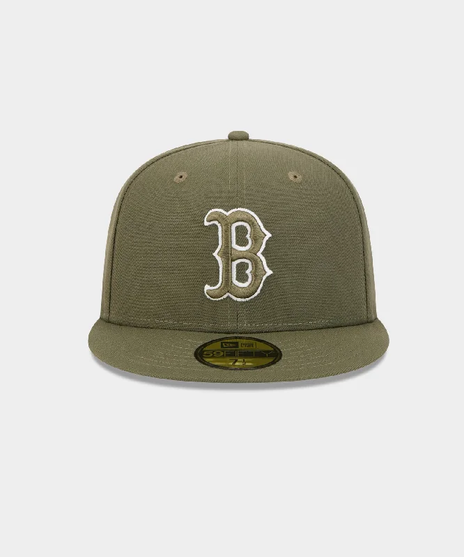 Todd Snyder x New Era Red Sox Cap in Olive