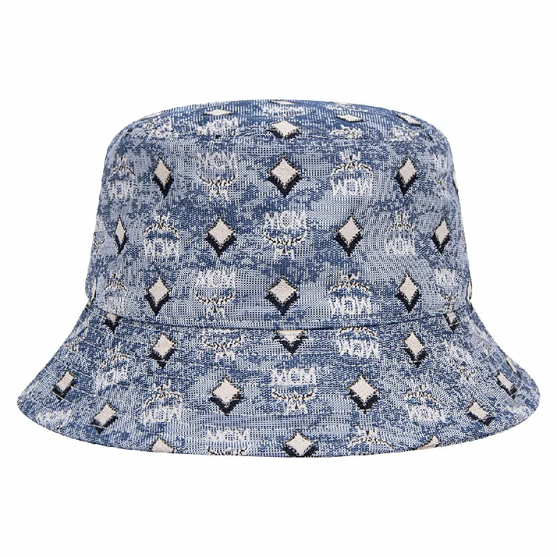 Vintage Jacquard Monogram Bucket Hat